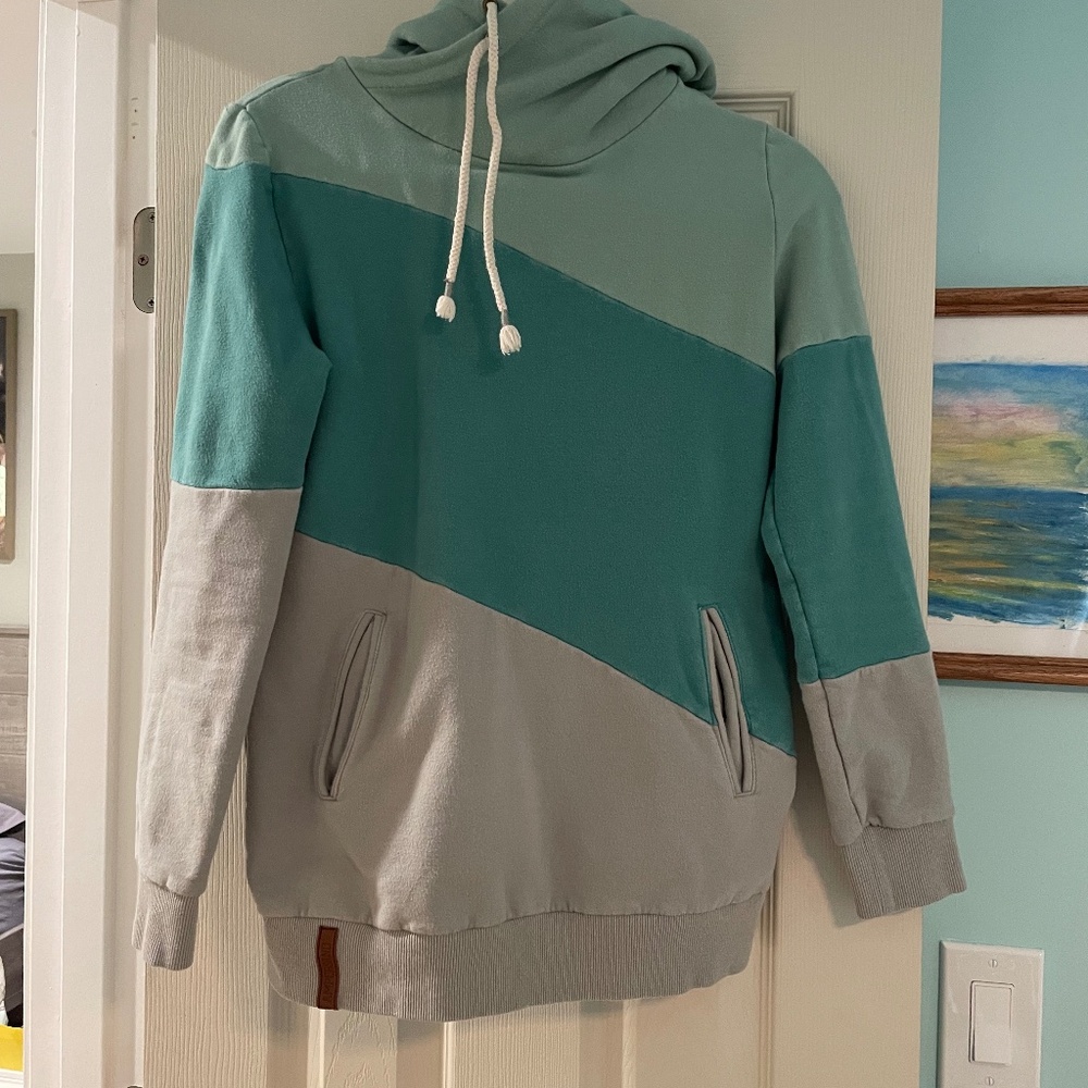 Ampersand hooded sweatshirt